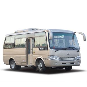 China Manual Engine Diesel Bus Coach 5 Gears Transmission Luxury Mini Bus supplier