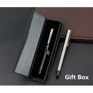 Gift box metal pen set elegant metal gel signature pen for office
