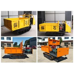 Multifunction 4T Rubber Track Transporter For Agriculture , High Effency