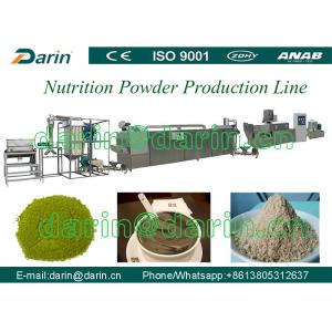 China Twin screw extruding nutrition powder Food Extruder Machine 200-250kg/h supplier