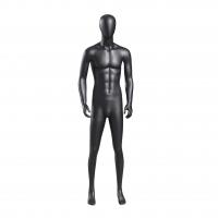 China Black Male Full Body Mannequin Human Clothing Store Torso Display on sale