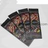 China Custom Printing Black Smell Proof Cigar Humidor Bags With Lock wholesale