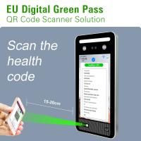 China Linux 3.10 EU Green Pass Scanner Access Control Italy Green Pass Reader on sale