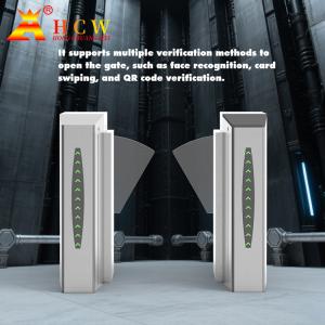 China Puerta del torniquete del control de acceso del sistema de barrera de la aleta de la tarjeta de Smart RFID del gimnasio wholesale