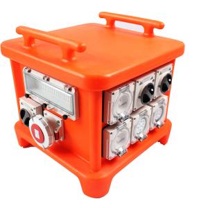 China EN60439 4 Portable Power Distribution Unit , UV8 Resistance Spider Electrical Box supplier