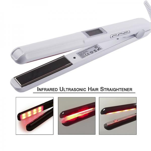 25W-39W Infrared Hair Straightener Ultrasonic LCD Display Hairs Flat Iron