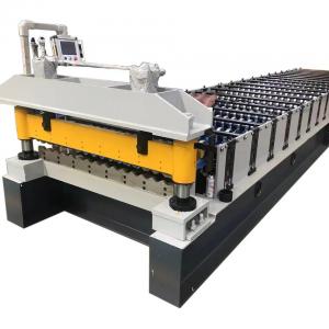 China ISO Automated Corrugated Roof Sheet Roll Forming Machine Corrugated Iron Making Machine supplier