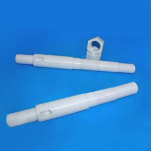 Accurate CNC Machining Ceramic Shaft For Pump Anti Corrosion Long Durability