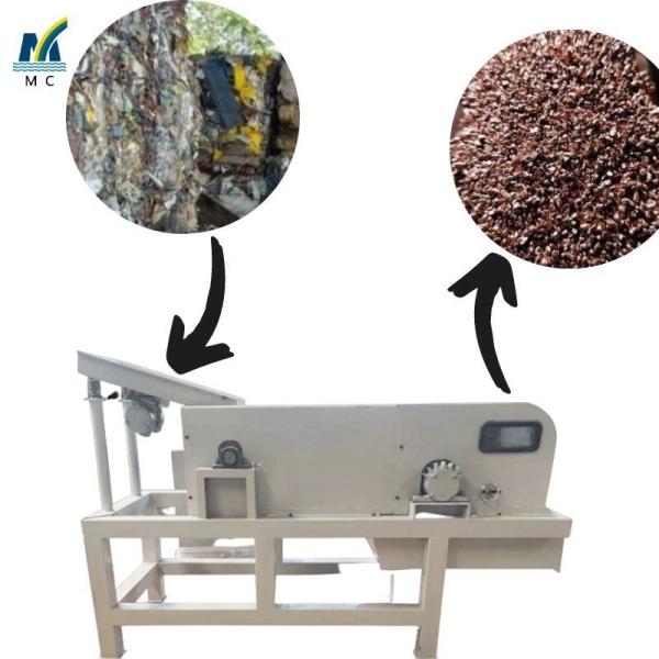 Customizable Eddy Current Sorting Machine for Non-Ferrous Scrap in Metal Sorting Plant