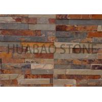 China Garden House Manufactured Stone Panels , Cultured Stone Sheets Natural Finish on sale