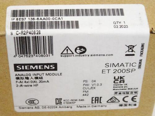 6ES7136-6AA00-0CA1 PLC modularisé par Siemens MOQ poids variable de 1 morceau par le modèle