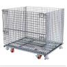 China Warehouse Stackable Pallet Cages Heavy Duty Ganvalnized Zinc Plated Surface wholesale