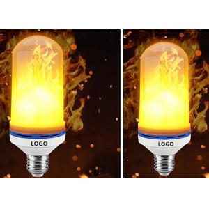 China E27 E26 SMD LED Flame Electric Fire Light Bulbs Flickering Emulation Lamp supplier