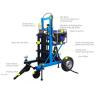 China C126 Soil Dynamic Standard Penetration test or Dynamic Cone Penetrometer Testing Equipment. wholesale