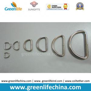 ID Badge Accessories Semi-Circle Metal Ring Metal Accessory