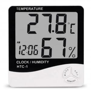 LCD Display Electronic Digital Temperature Humidity Meter HTC-1