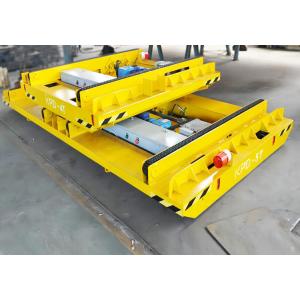 Electric Brake/Air Brake Transfer Cart with 1-50T Load Capacity, Emergency Stop Button/Speed Limiter Safety Devices