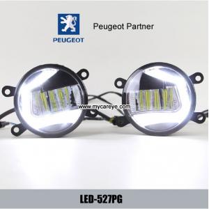 Peugeot Partner front fog lamp LED daytime running lights DRL upgrade