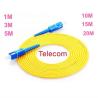 China Yellow 9/125 Single Mode Duplex SC/UPC-SC/UPC Fiber Optic Patch Cord with FC Connector wholesale