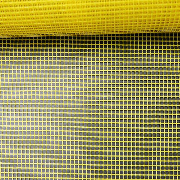 Different colors fire - resistant fiberglass mesh used for construction material