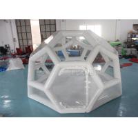 China Airtight 4M Football Shaped Inflatable Bubble House on sale