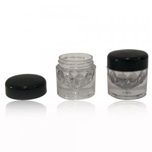 Transparent  1-3g Cream Jars Cosmetic Packaging Hygienic Wear Resistance