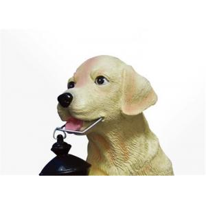 China High Efficiency Dog Solar Lantern For Garden Patio , Warm White Color supplier