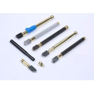 China Portable Anti Rust Carbide Glass Cutter With Knurled And Non - Slip Handle supplier