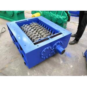China Two Axis Shear Type Plastic Shredder Machine 2-3tph For Plastic Recycling Plant supplier