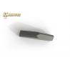 Sliver Gray Color Cemented Tungsten Carbide Tips For Drilling Building