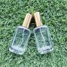 China La botella de perfume 30ML rocía la botella de vidrio rectangular de gama alta del perfume de la boca del tornillo de botella de perfume en existencia wholesale