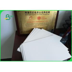 China 210 - 350g C1S Single Side Coated Ivory Board Paper For Album / Calendar supplier
