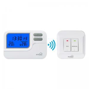 7 Day Programmable Air Conditioner Thermostat with Keypad Lockout