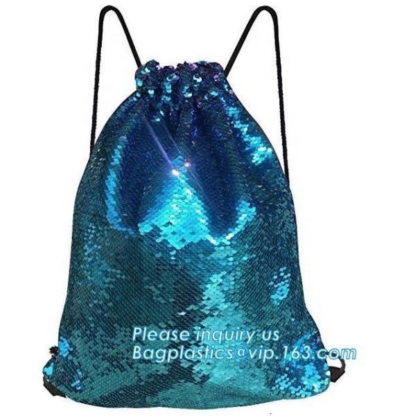 Premium Mesh Beach Bag Drawstring Beach Bag Net String Backpack,Shine Strapping