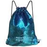 China Premium Mesh Beach Bag Drawstring Beach Bag Net String Backpack,Shine Strapping School Backpack For Teenage Girl bagplastics wholesale