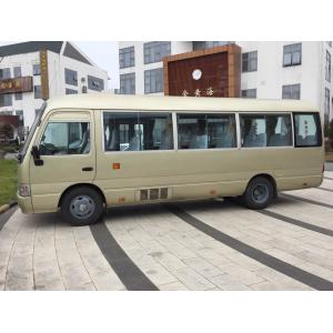 China 29 seats used Toyota diesel coaster bus left hand drive   engine 6 cylinder   japan coaster bus toyota 26 passenger bus supplier