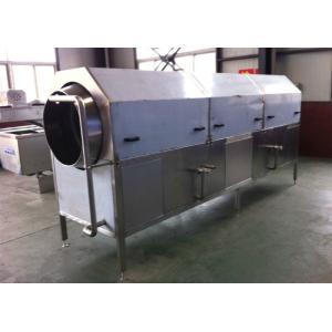 China Rotary Rolling Drum Clean Machine , Fruit Vegetable Washing Equipment ISO Marked wholesale