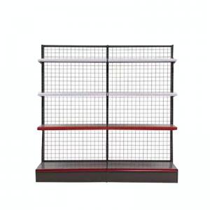 Heavy Duty Retail Store Display Shelf Customzied Grid Rack Stand