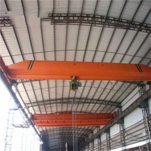 China Heavy Duty Workstation Bridge Crane Single Girder Travelling Overhead Crane 5T 8T supplier