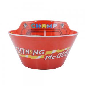 Cute 3D CAR Pattern Design Bowl For Ramen Soup Anti Falling Anti Scalding