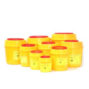 China Médico desperdice a caixa que de armazenamento da tampa do balanço da agulha os sharps descartáveis encaixotam a caixa bioquímica para o hospital supplier