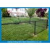 China Black Galvanized Chain Link Fence / Pvc Coated Welded Wire Fencing wholesale