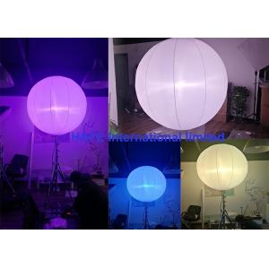China Colorful 400W RGBW Led Lamp Lights Balloons With Transport Case Packing supplier