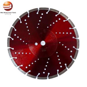 China Segmented 300mm 500mm Wet & Dry Cutting Concrete Saw Blades supplier