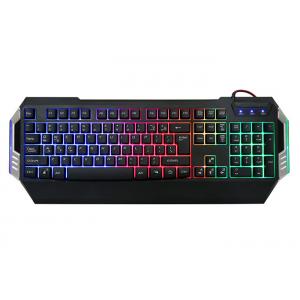 China Gk501 Low Profile Gaming Computer Keyboard Rainbow Backlit 104 Keys Oem / Odm Available supplier