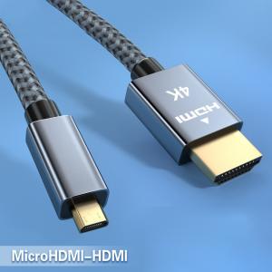 China Micro D Type HDMI Cable 2.0 High Definition for Tablet Notebook Camera supplier