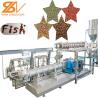 China 200-260kg/h Double Screw Food Extruder Floating Fish Feed Production Line Machine wholesale