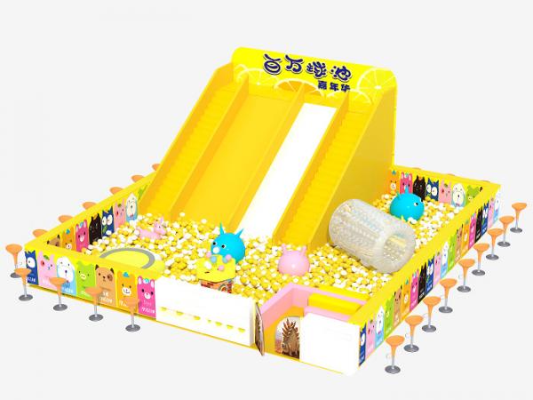 Daycare Commercial Playground Sets , Fashion Indoor Amusement Equipment