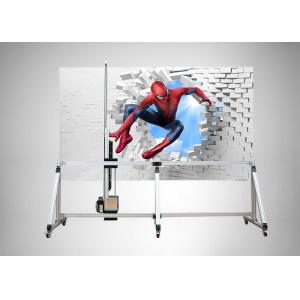 9600DPI Wall Poster Printing Machine 3D Vertical Aluminum Magnesium Alloy Body