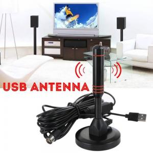 Magnetic Base Digital HDTV Antenna 25DBI 50 Miles Range DVB-T DVB-T2 TV HDTV Aerial Antenna